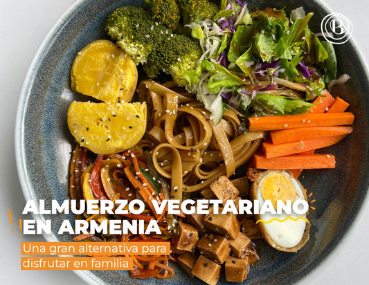 Almuerzo vegetariano en Armenia, Delicioso y saludable - BoticaSol