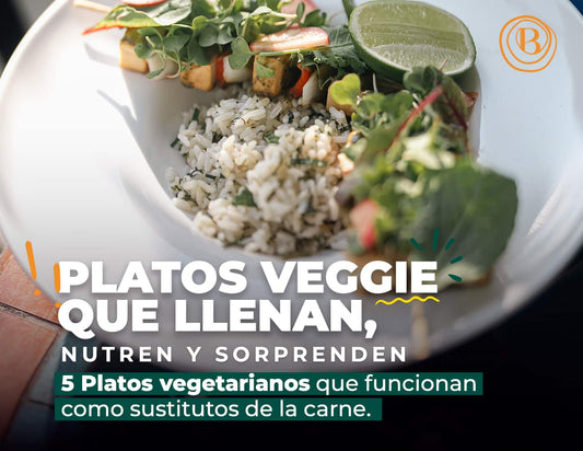 5 platos vegetarianos que funcionan como sustitutos de la carne
