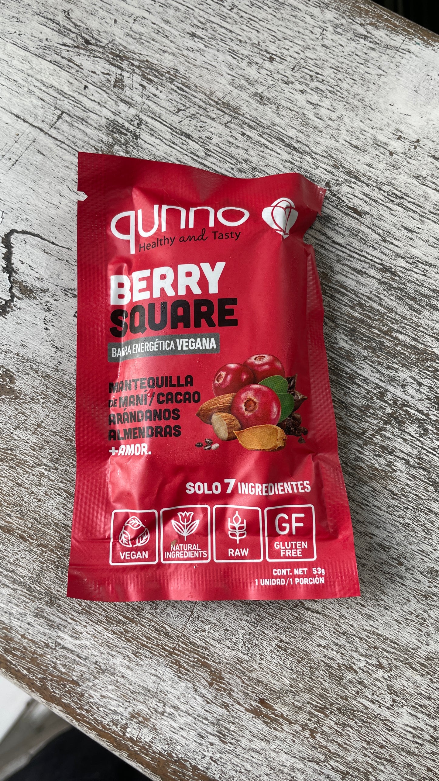 Barra de proteina Qunno