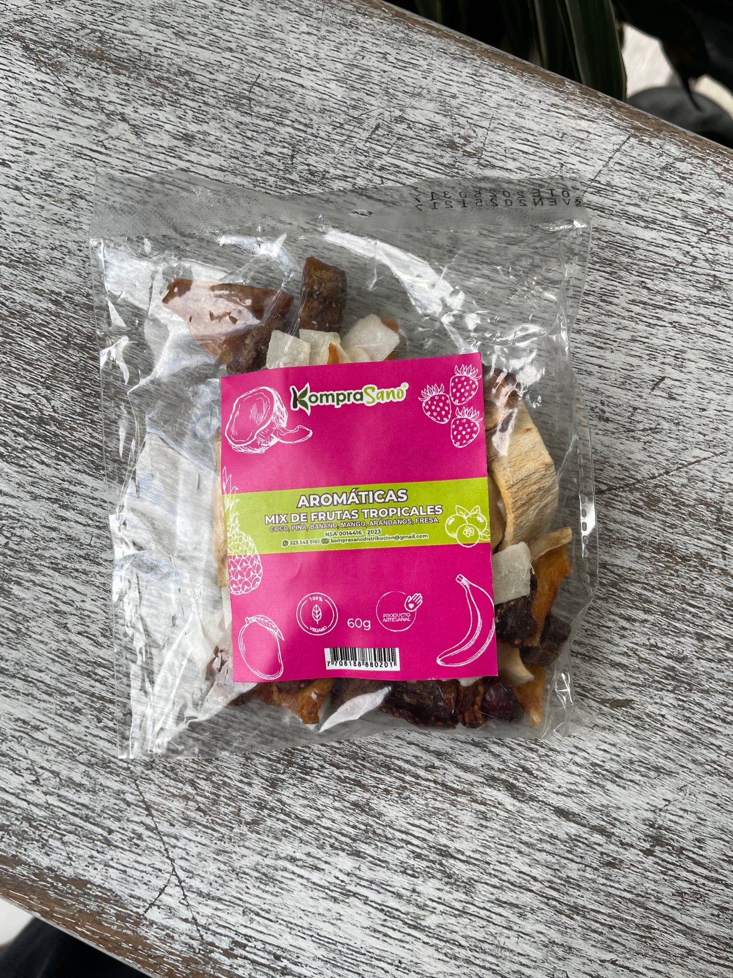 Aromática mix de frutas tropicales komprasano