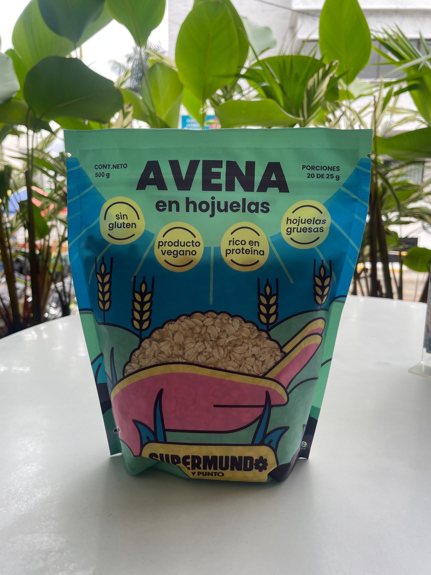 Avena en hojuelas x500g