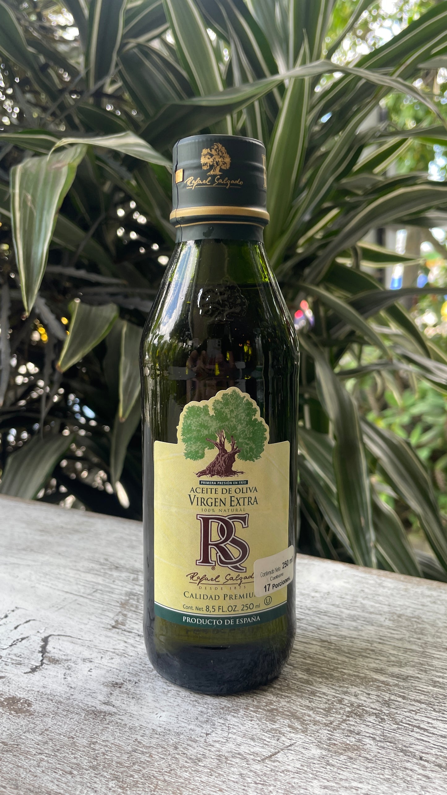 RS aceite de oliva extra virgen