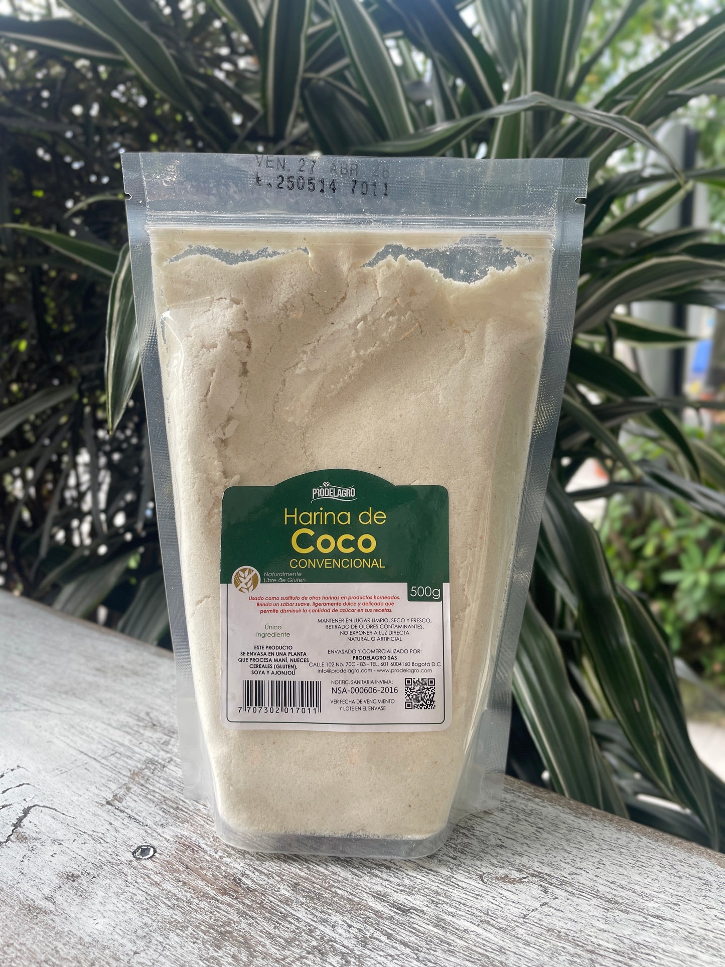 Prodelagro harina de coco