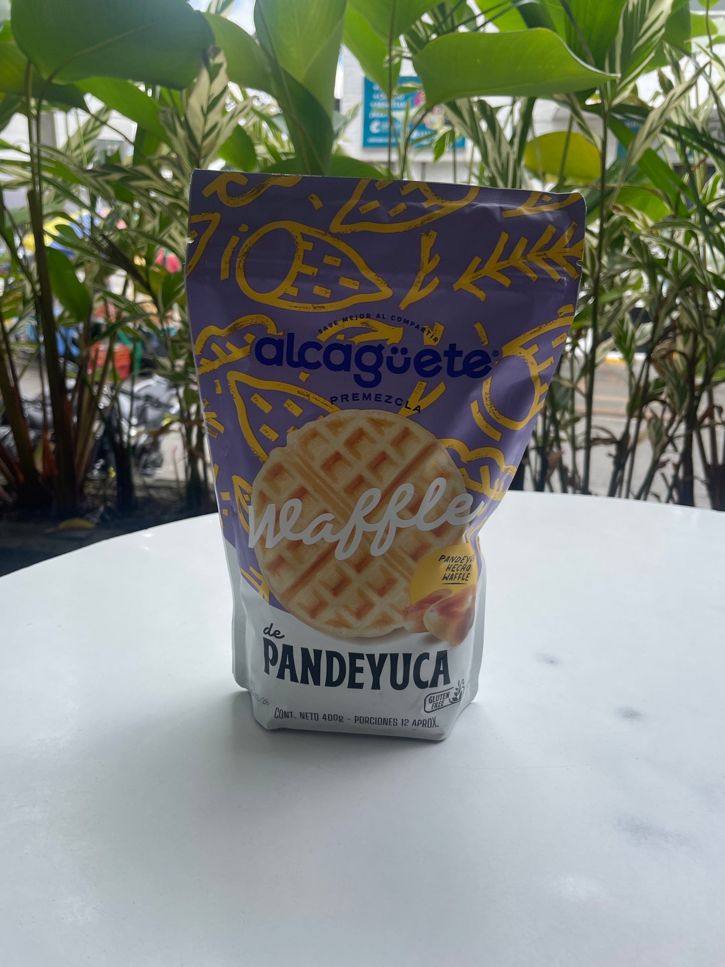 Alcagüeta Premezcla, Waffles de almojábana x400g