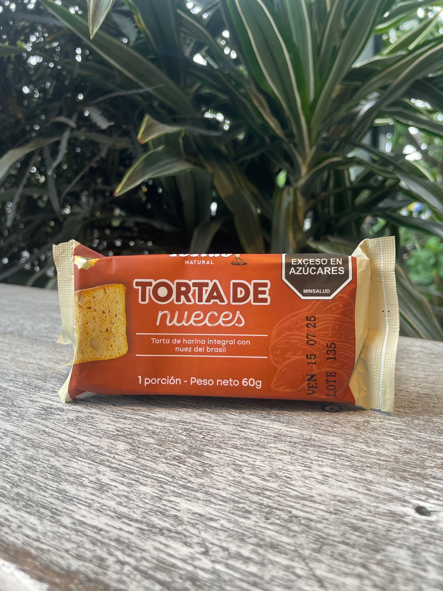 Torta de nueces o arandanos