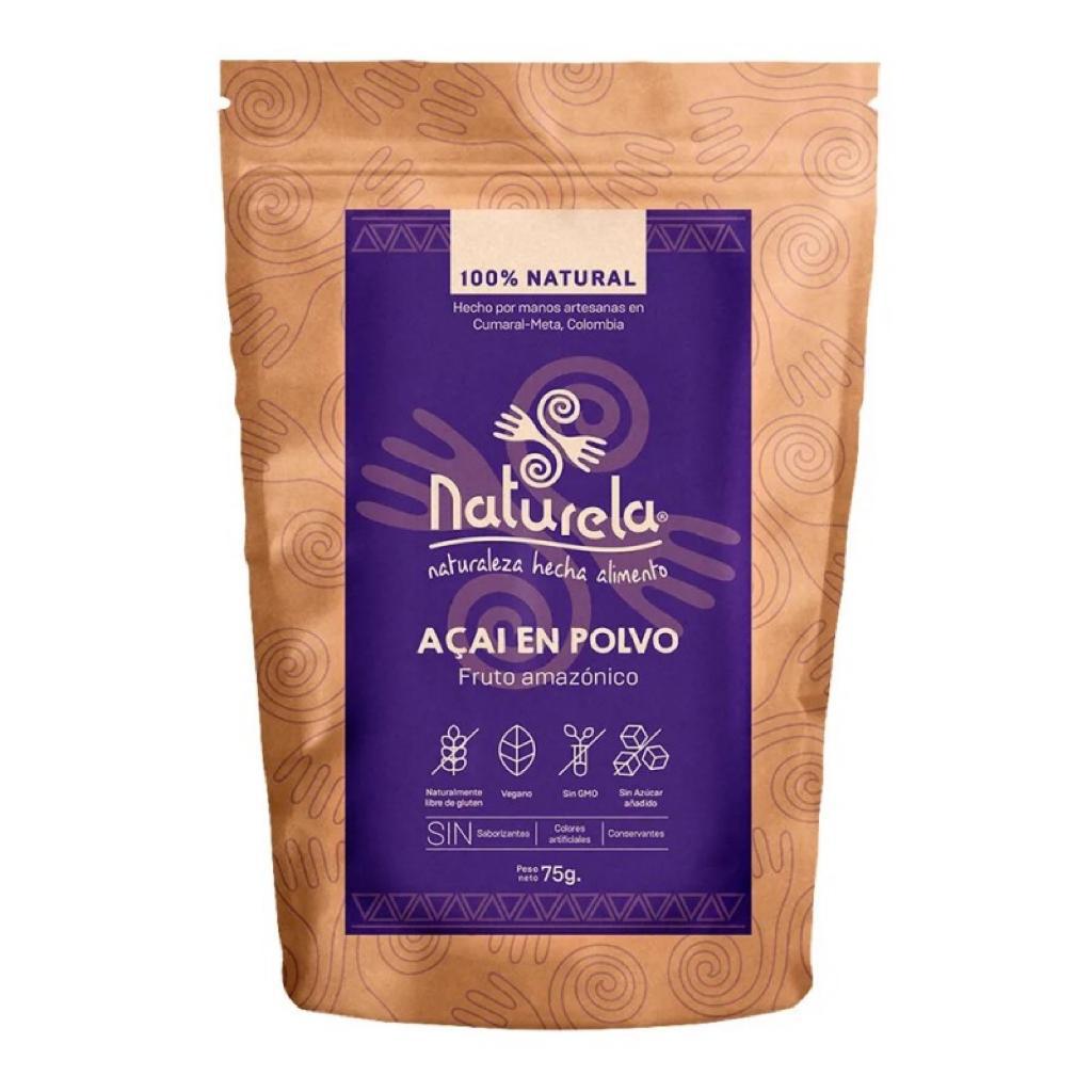 ALIMENTO ACAI EN POLVO NATURELA X 75 gr