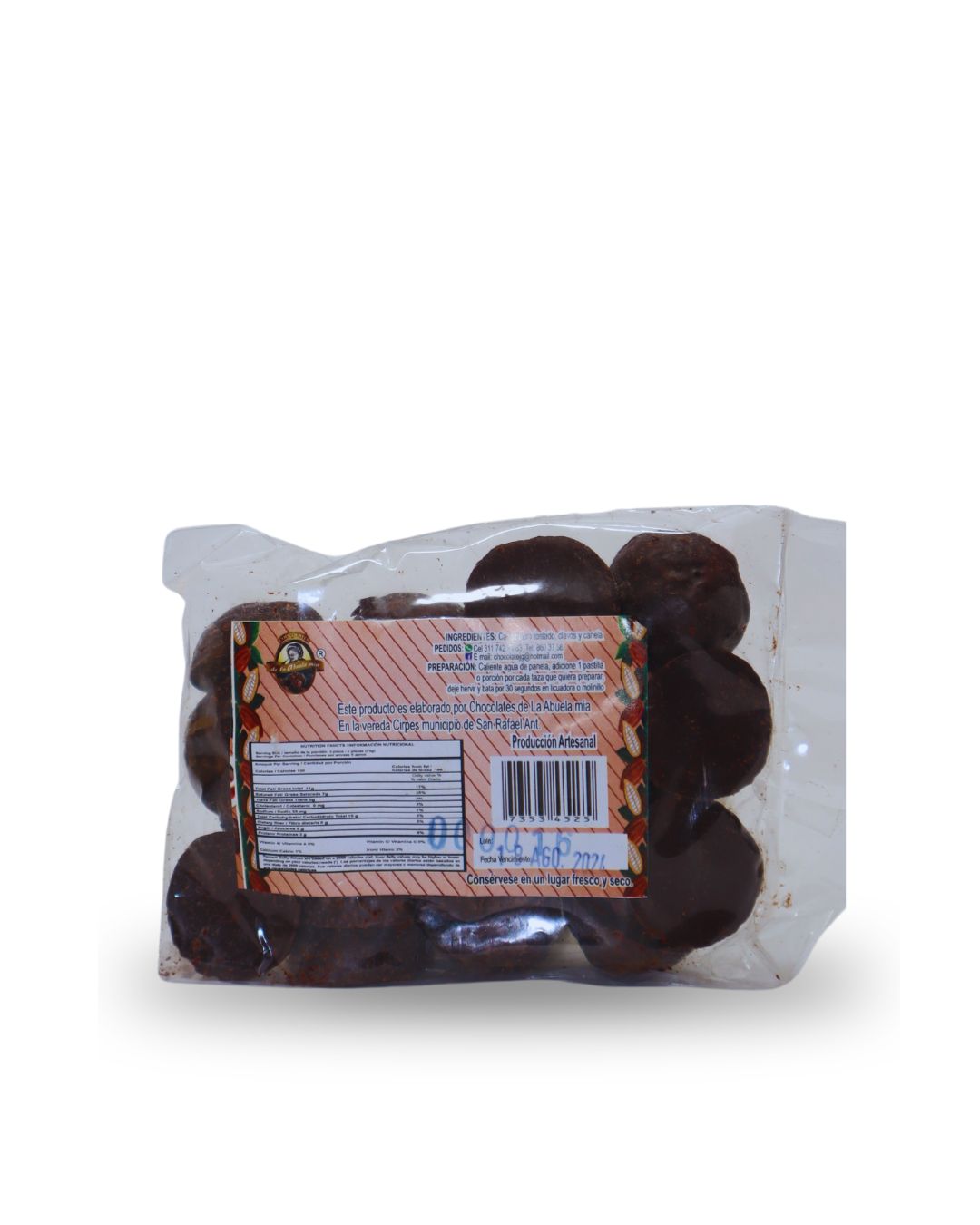 CHOCOLATE DE LA ABUELA CON CLAVOS Y CANELA