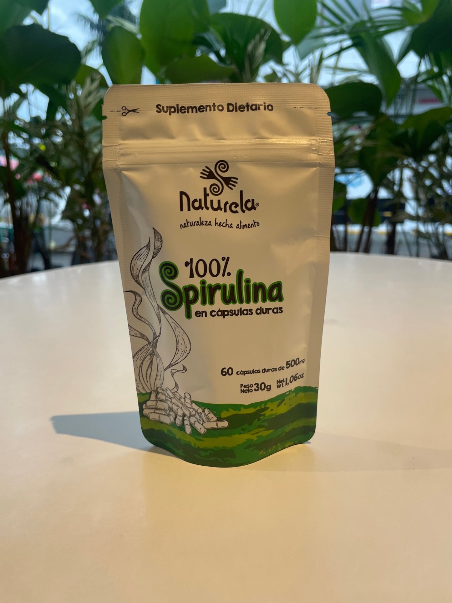 Capsulas de spirulina