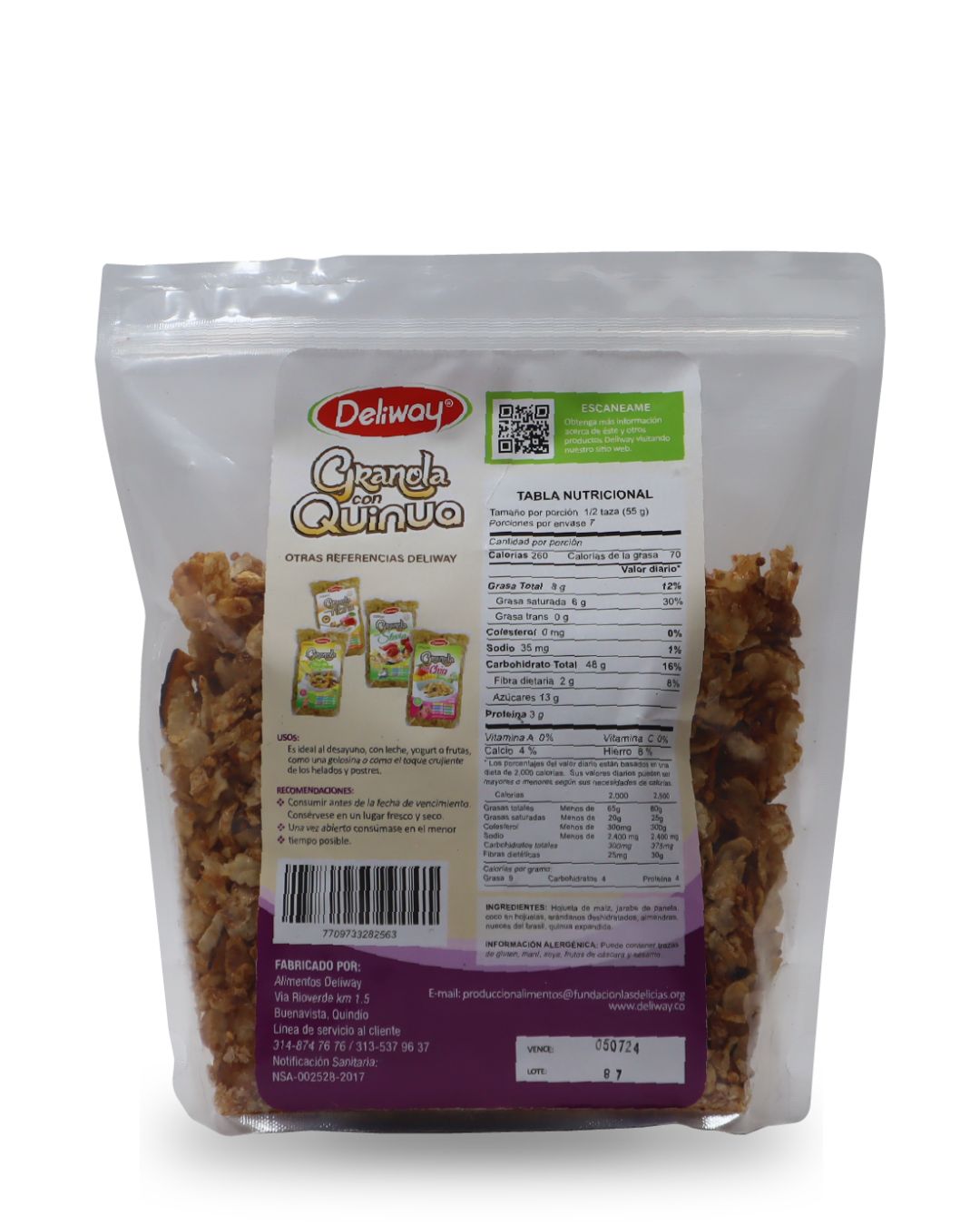 GRANOLA QUINUA