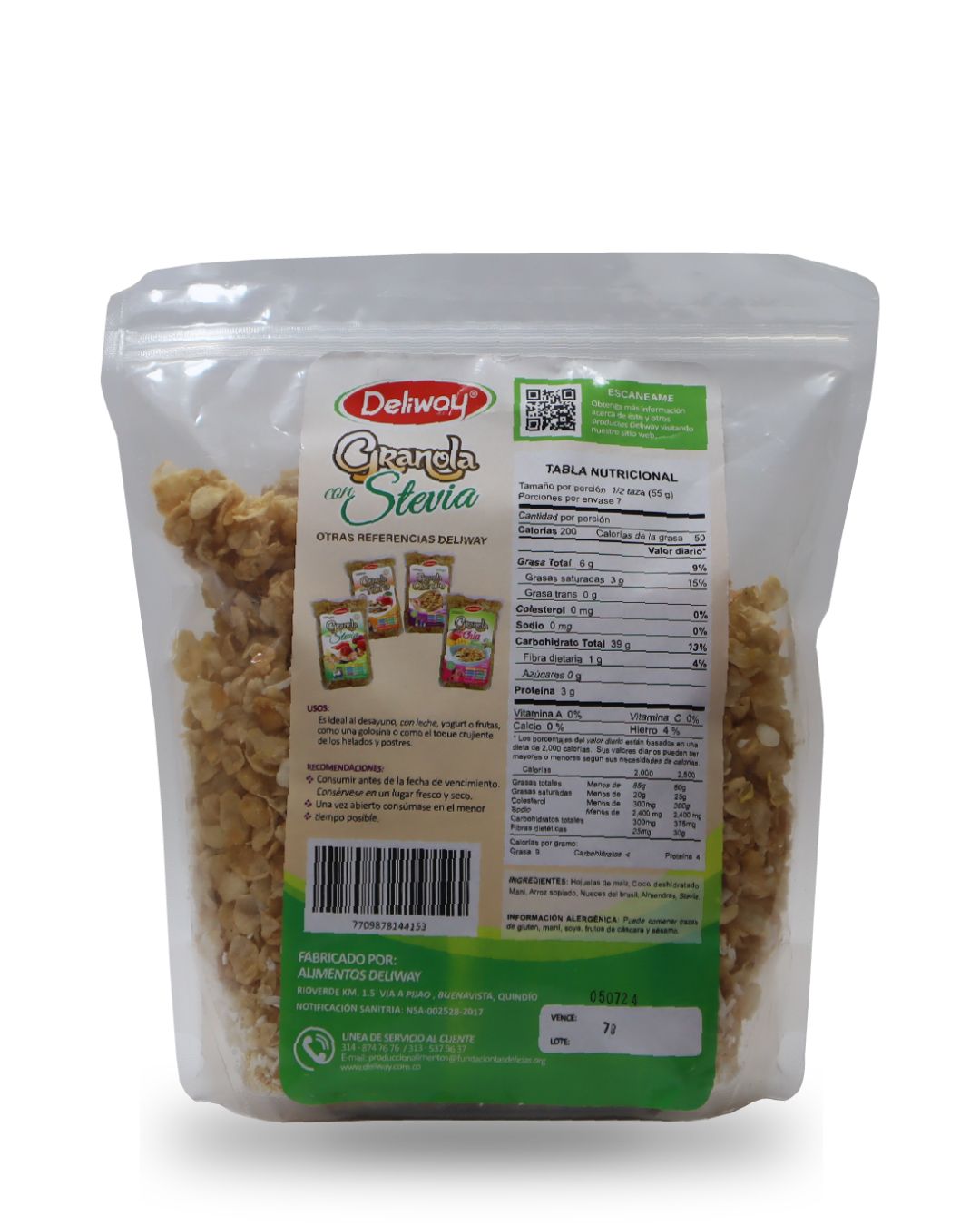 GRANOLA STEVIA