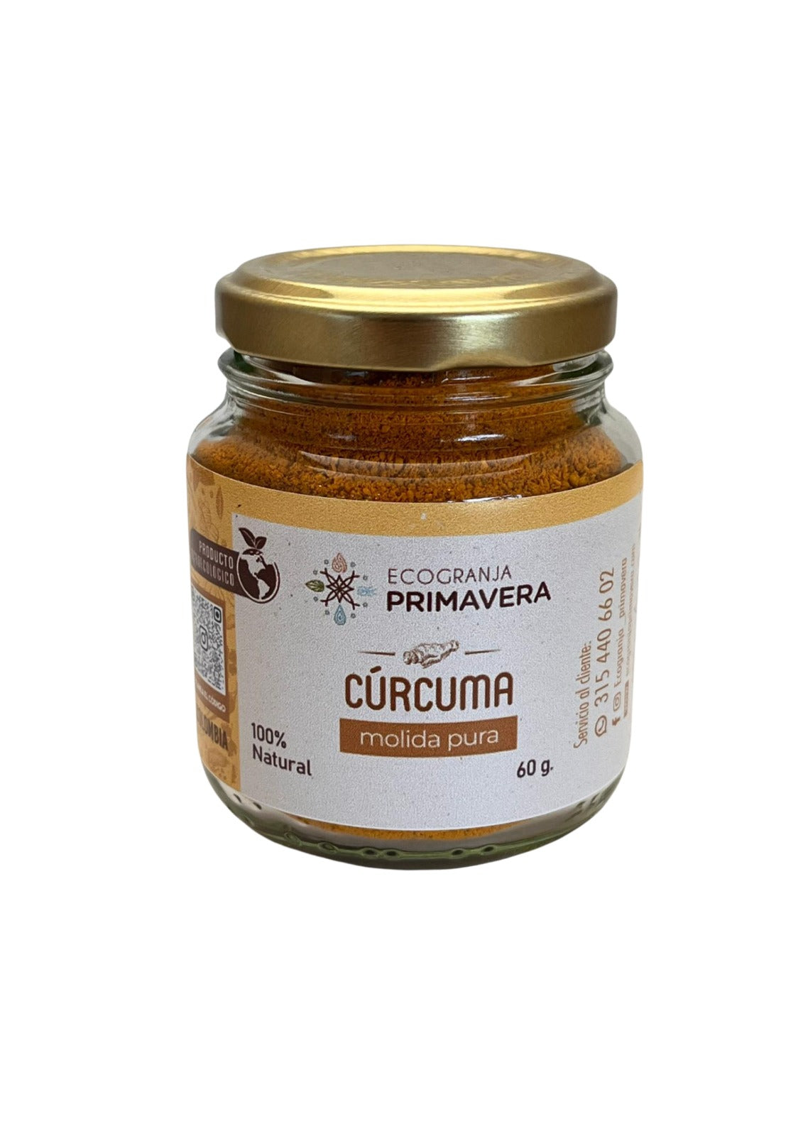 CÚRCUMA ECO GRANJA LA PRIMAVERA