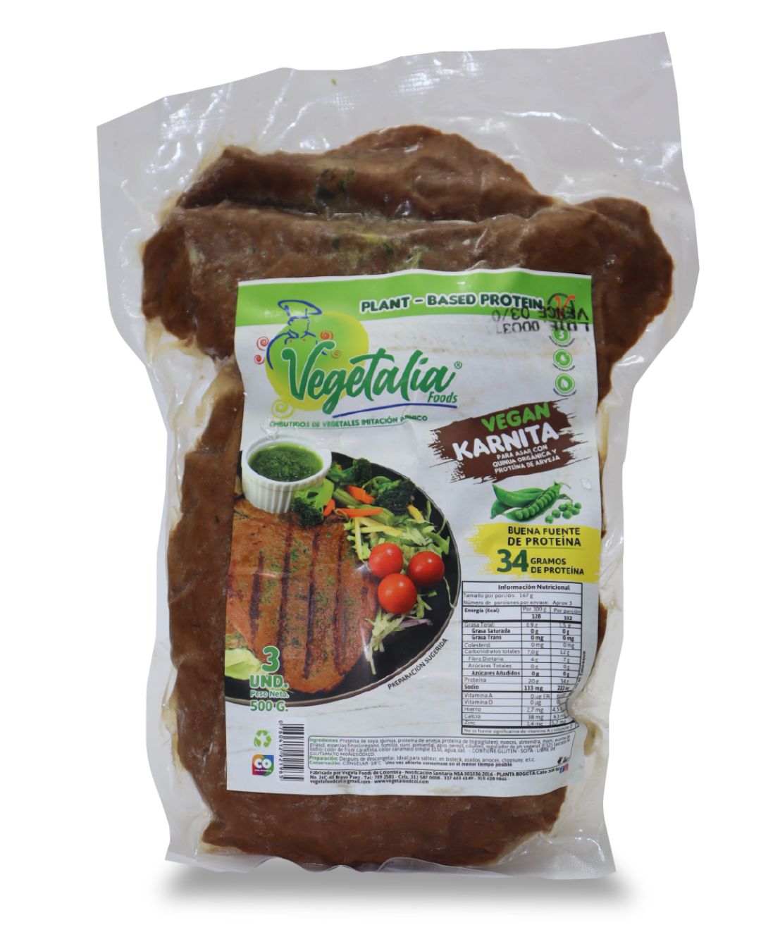 KARNITAS CON QUINUA X 500 gr