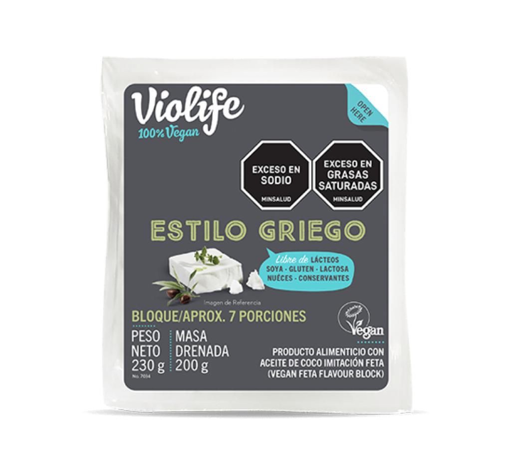 QUESO TIPO GRIEGO VIOLIFE 200gr