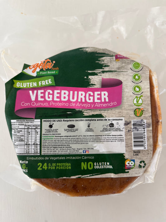 HAMBURGUESA SIN GLUTEN