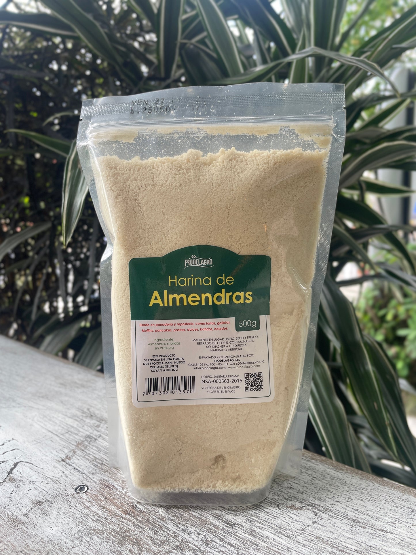 Harina de almendras prodelagro