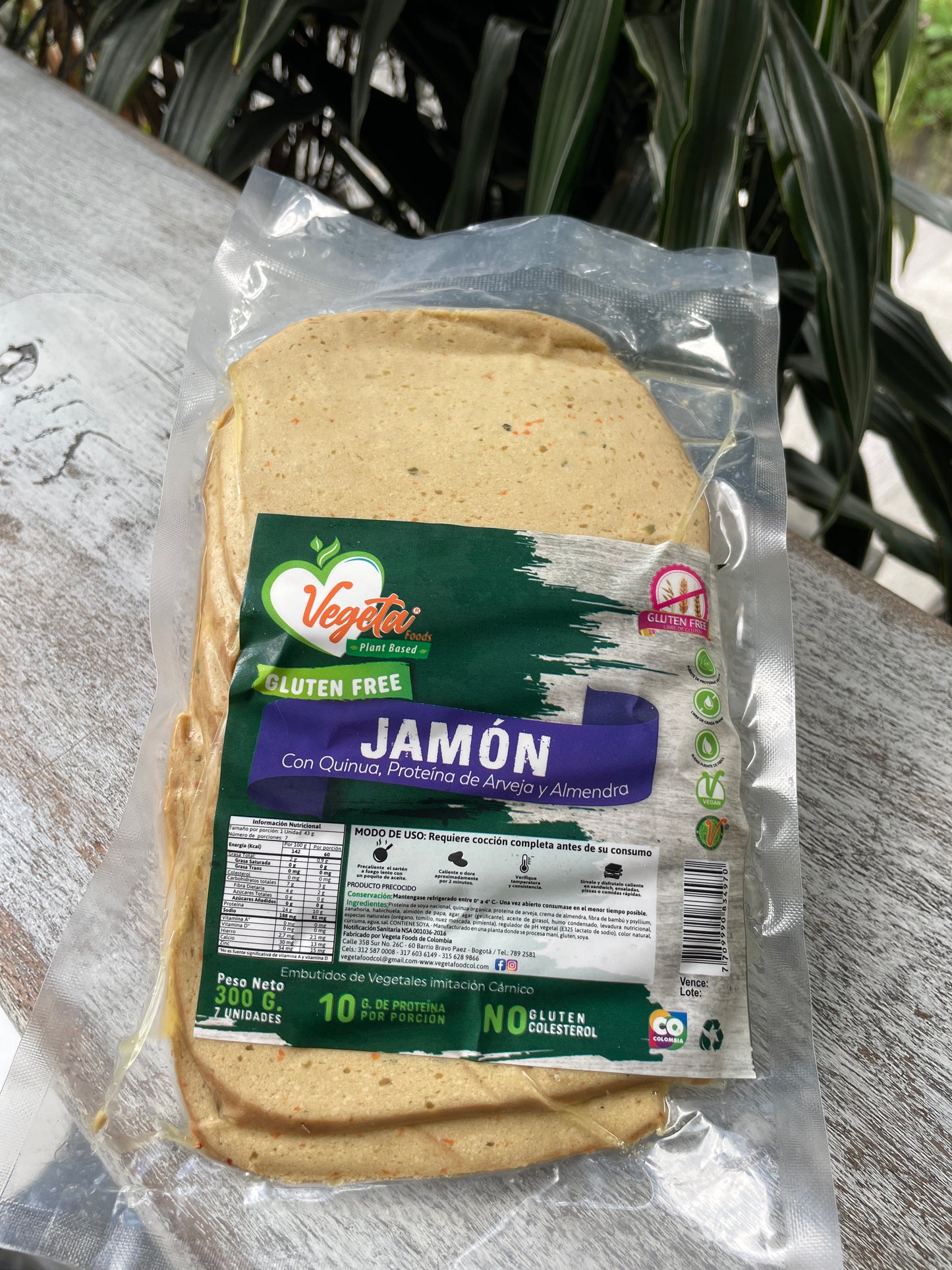 Jamon sin gluten *7U