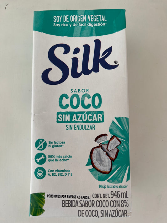 LECHE DE COCO SILK LITRO