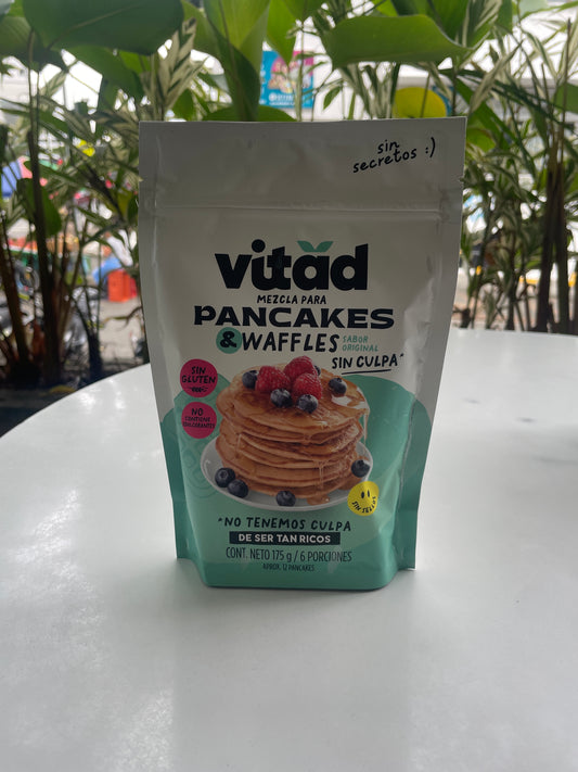 Vitad mezcla para pancakes y waffles x175g