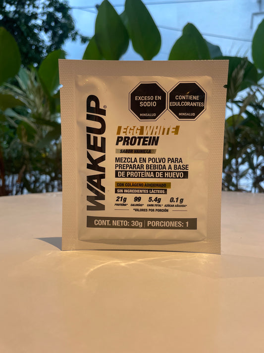 Egg White proteína sabor vainilla