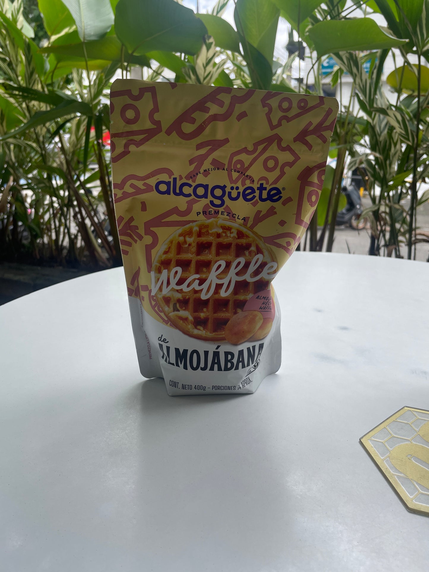 Alcagüeta Premezcla, Waffles de almojábana x400g