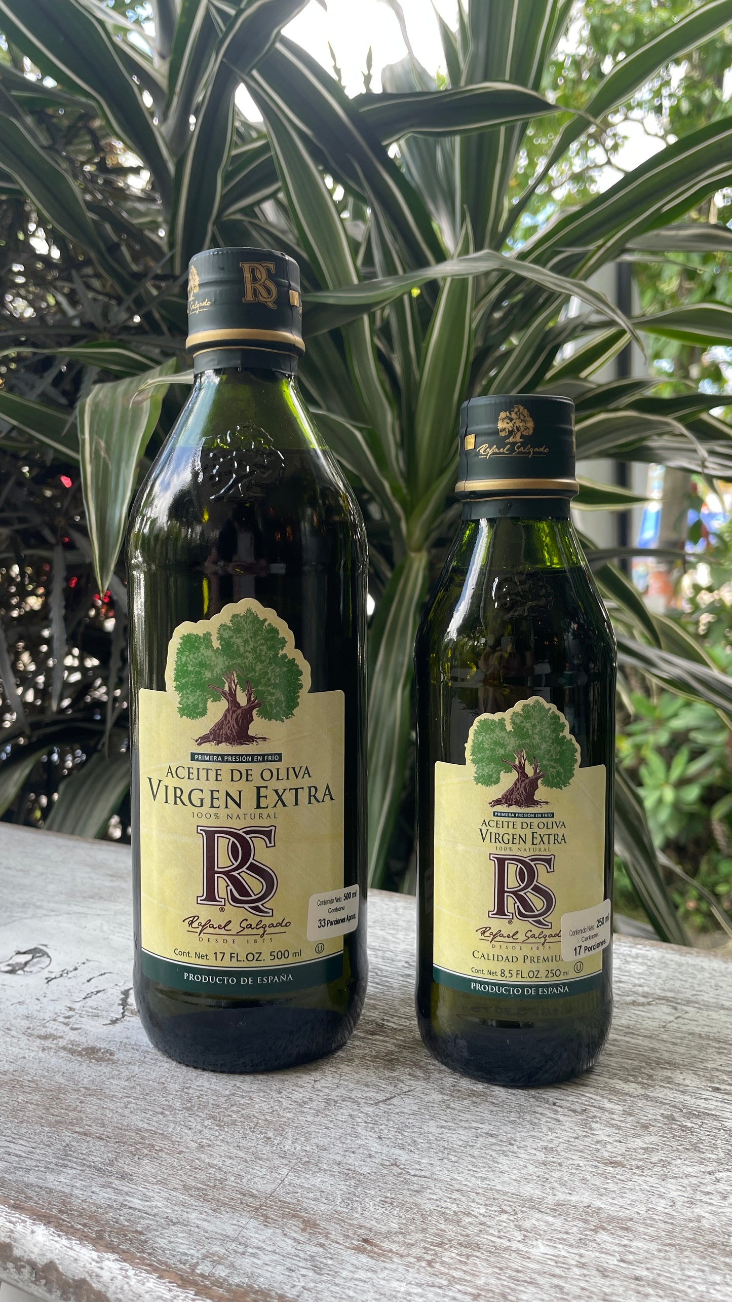 RS aceite de oliva extra virgen