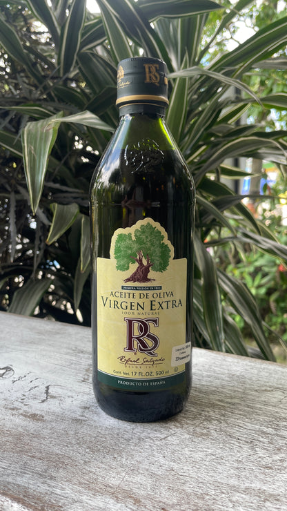 RS aceite de oliva extra virgen
