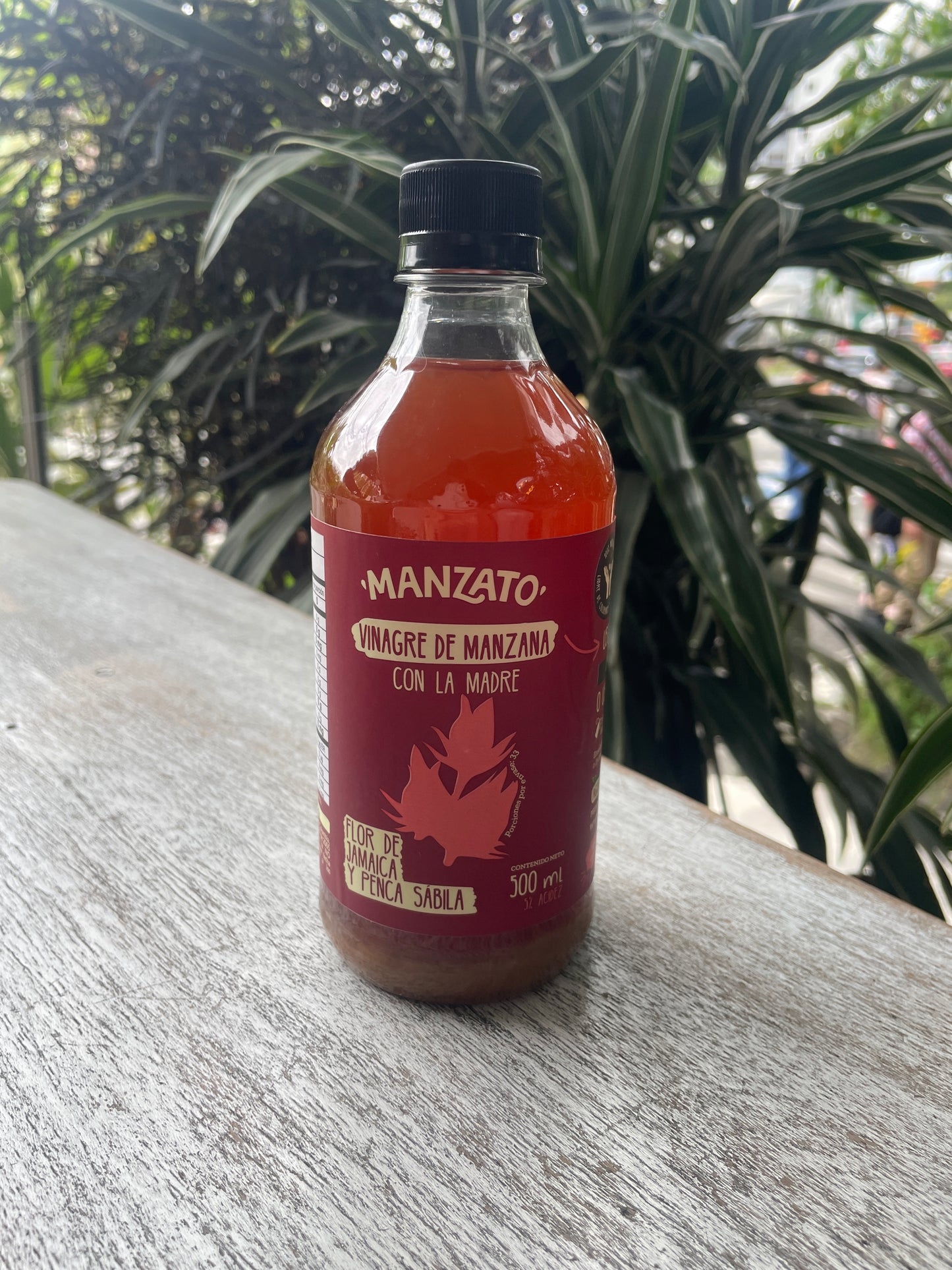 VINAGRE DE MANZANA MANZATO X 500 mL