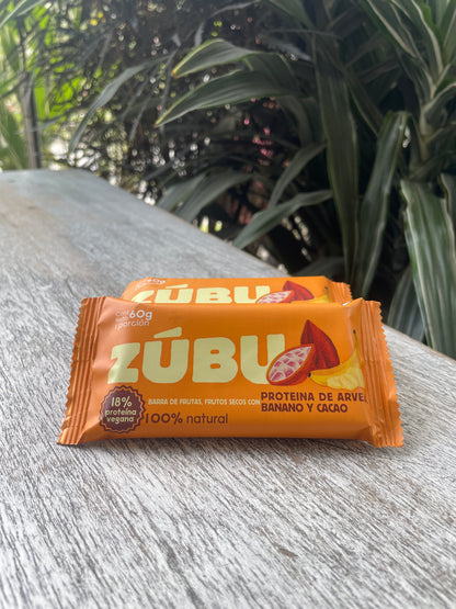 Barras de proteina zubu