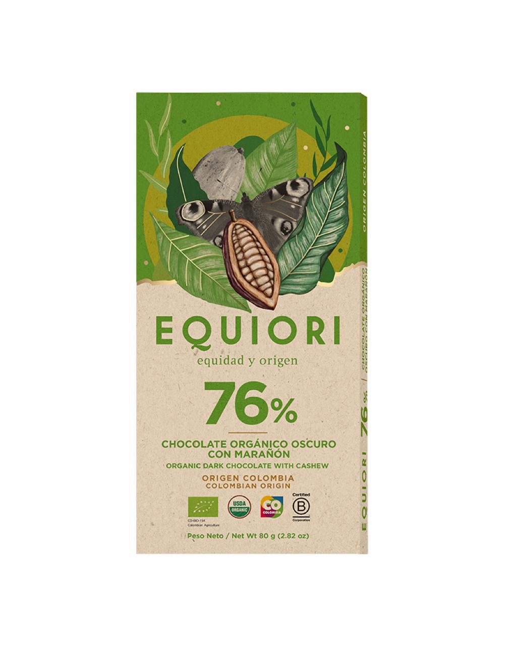 BARRA EQUIORI 76% MARAÑON
