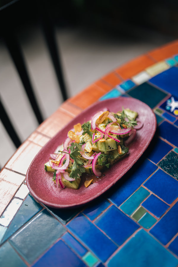Ensalada de pepino al estilo asiático