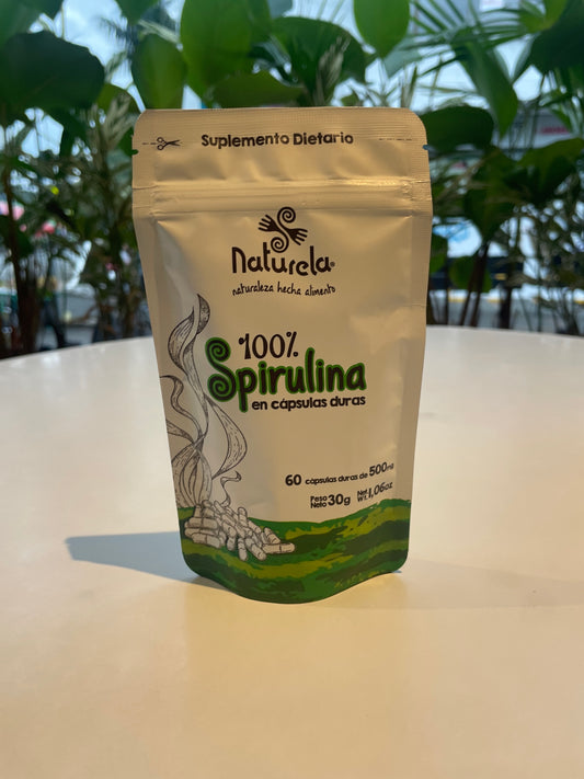 Naturela 100% Spirulina x60 cápsulas