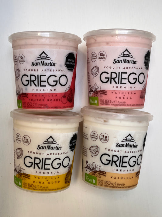 YOGURT GRIEGO 150 gr VARIADO SAN MARTIN
