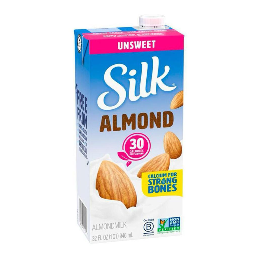 LECHE ALMENDRAS SILK SIN AZUCAR