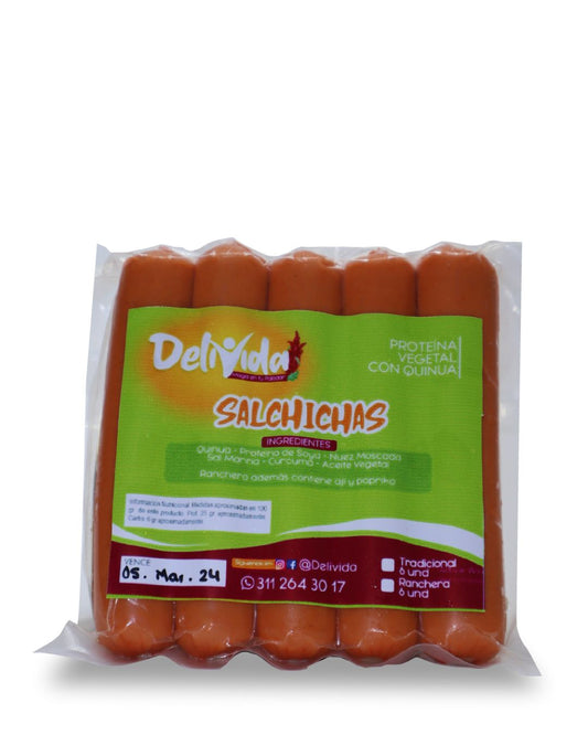 SALCHICHAS POR PAQUETE - DELIVIDA